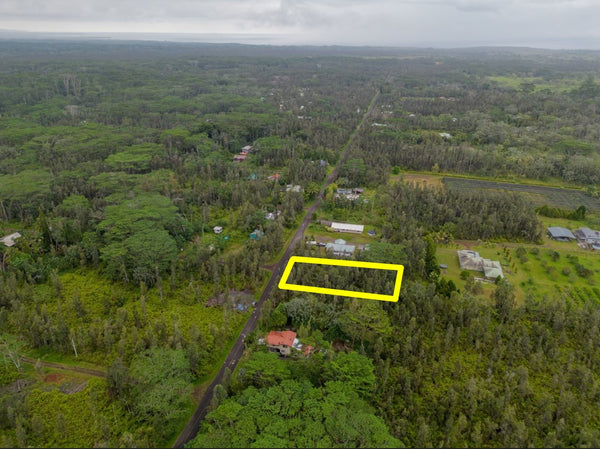 .21 acre lot Near Lava Tree State Monument, proximity to Pahoa Town and Kehena Beach on the Big Island